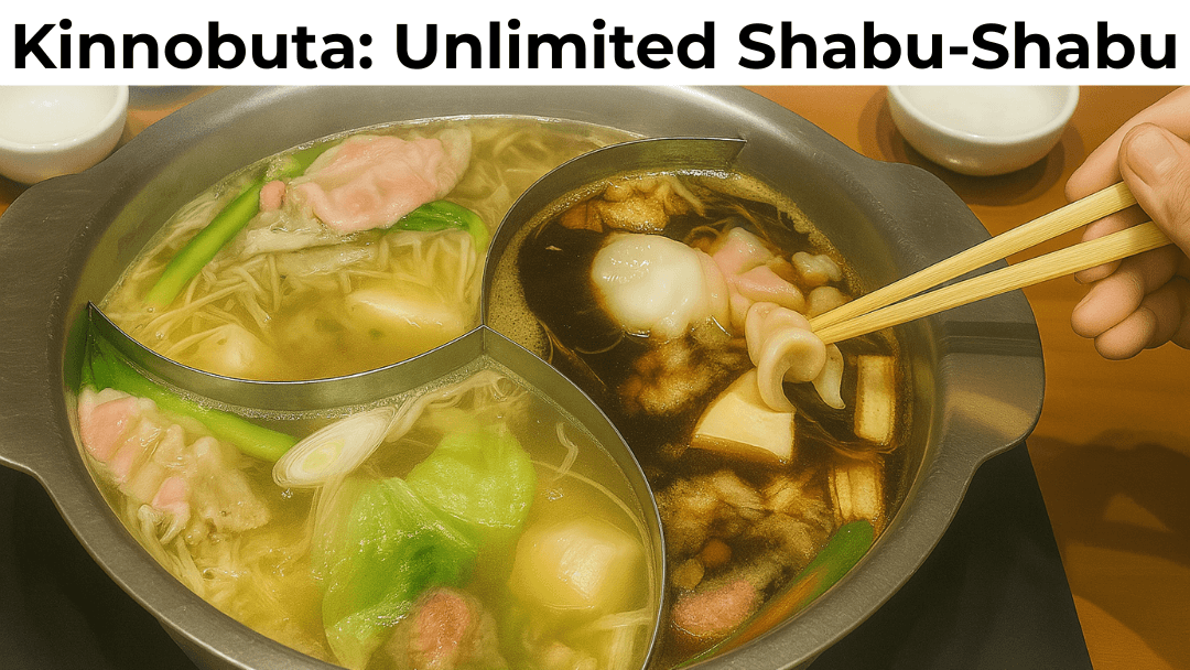 Japan restaurant Kinnobuta unlimited shabu shabu thumbnail