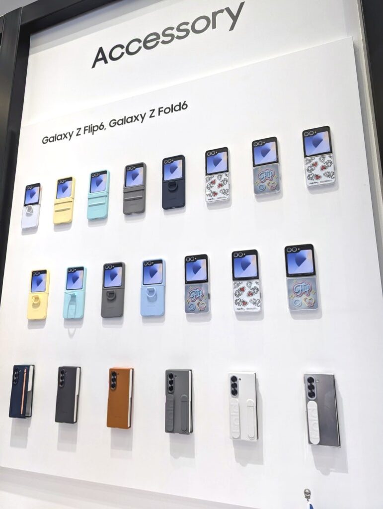 Galaxy Z Flip・Z Fold用の純正ケース