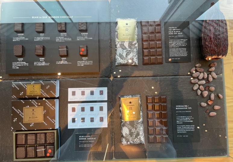 Chocolate section perfect to enjoy with coffee