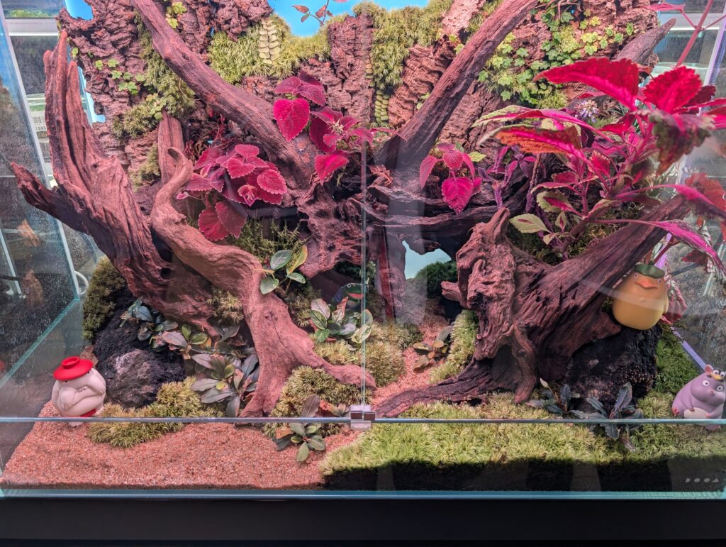 Spirited Away themed terrarium