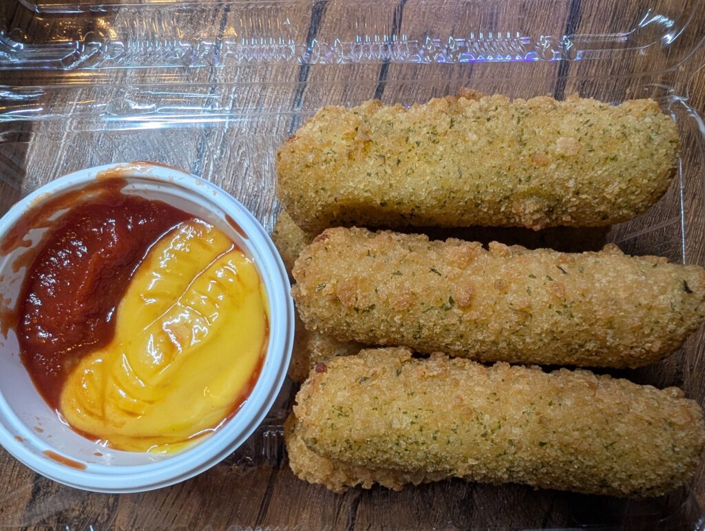 Cheese sticks side dish from 39 Chicken