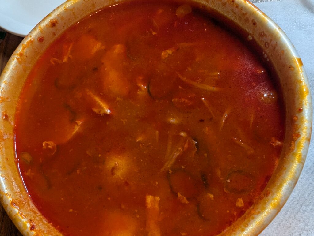 Sundubu jjigae soft tofu stew from 39 Chicken